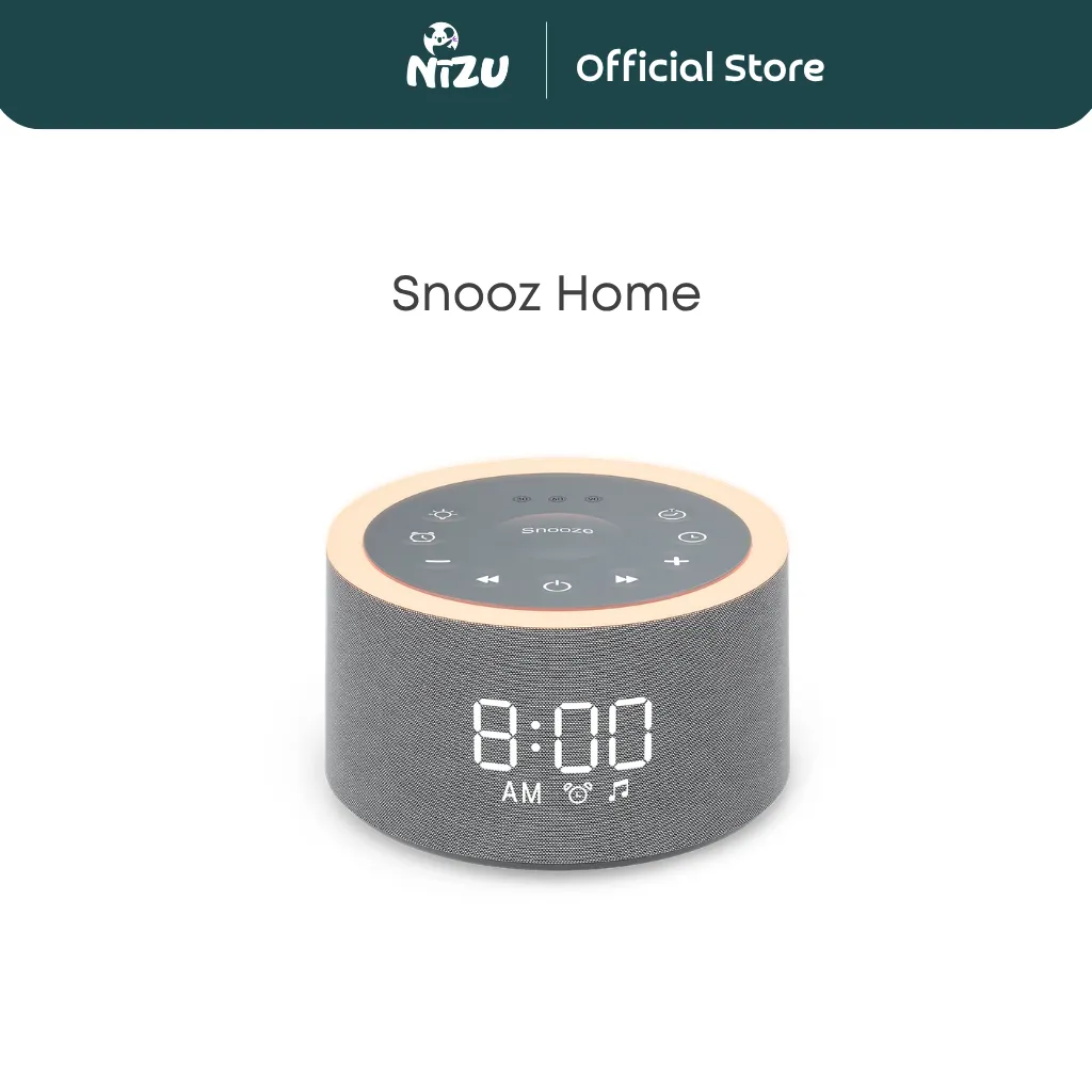 Snooz Home Baby Sound Machine with Night Light