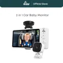 2-in-1 Car Baby Monitor